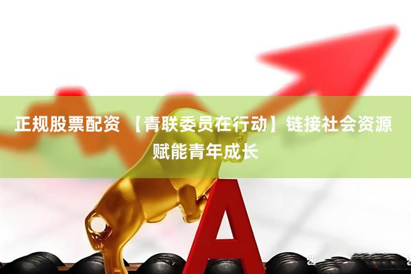 正规股票配资 【青联委员在行动】链接社会资源 赋能青年成长
